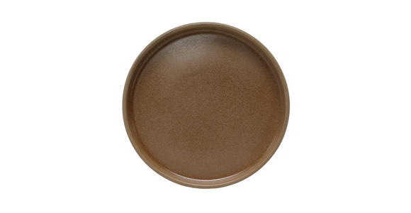 APERITIFTELLER Braun 15 cm Kyoto - Braun, Trend, Keramik (15cm) - Novel