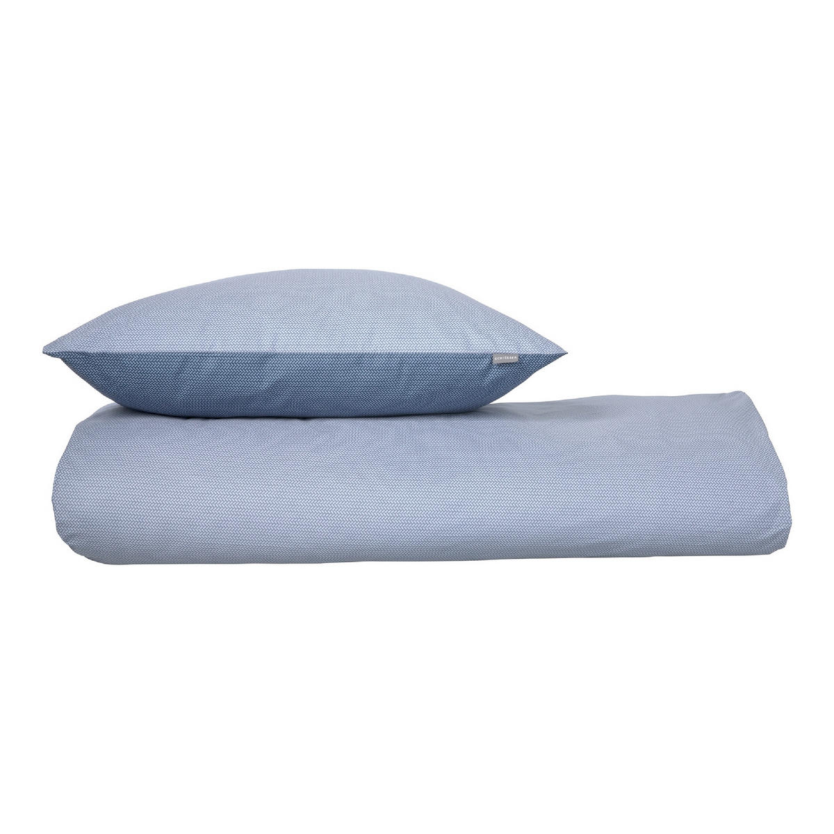 BETTWÄSCHE SILVA Renforcé 155/220 cm  - Blau, Basics, Textil (155/220cm)