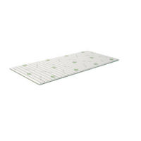 TOPPER  - alb, Basics, textil (180/200cm)