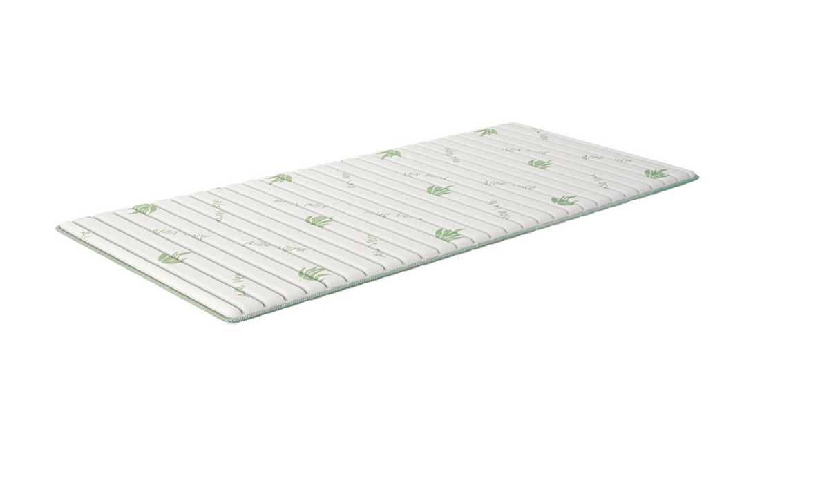 TOPPER  - alb, Basics, textil (180/200cm)