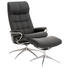 RELAXSESSELSET in Leder Schwarz - Alufarben/Schwarz, Design, Leder/Metall (80/116/71cm) - Stressless RELAXSESSELSET in Leder Schwarz - Alufarben/Schwarz, Design, Leder/Metall (80/116/71cm) - Stressless