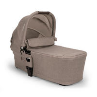 LIEGEWANNE Mixx Next  - Graubraun/Haselnussfarben, Basics, Textil (43/63/90,5cm) - Nuna