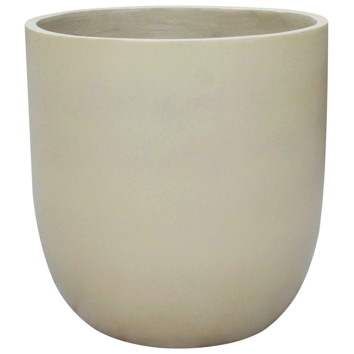 OKRASNI LONČEK - peščene barve, Basics, keramika (50/50cm) - Ambia Home