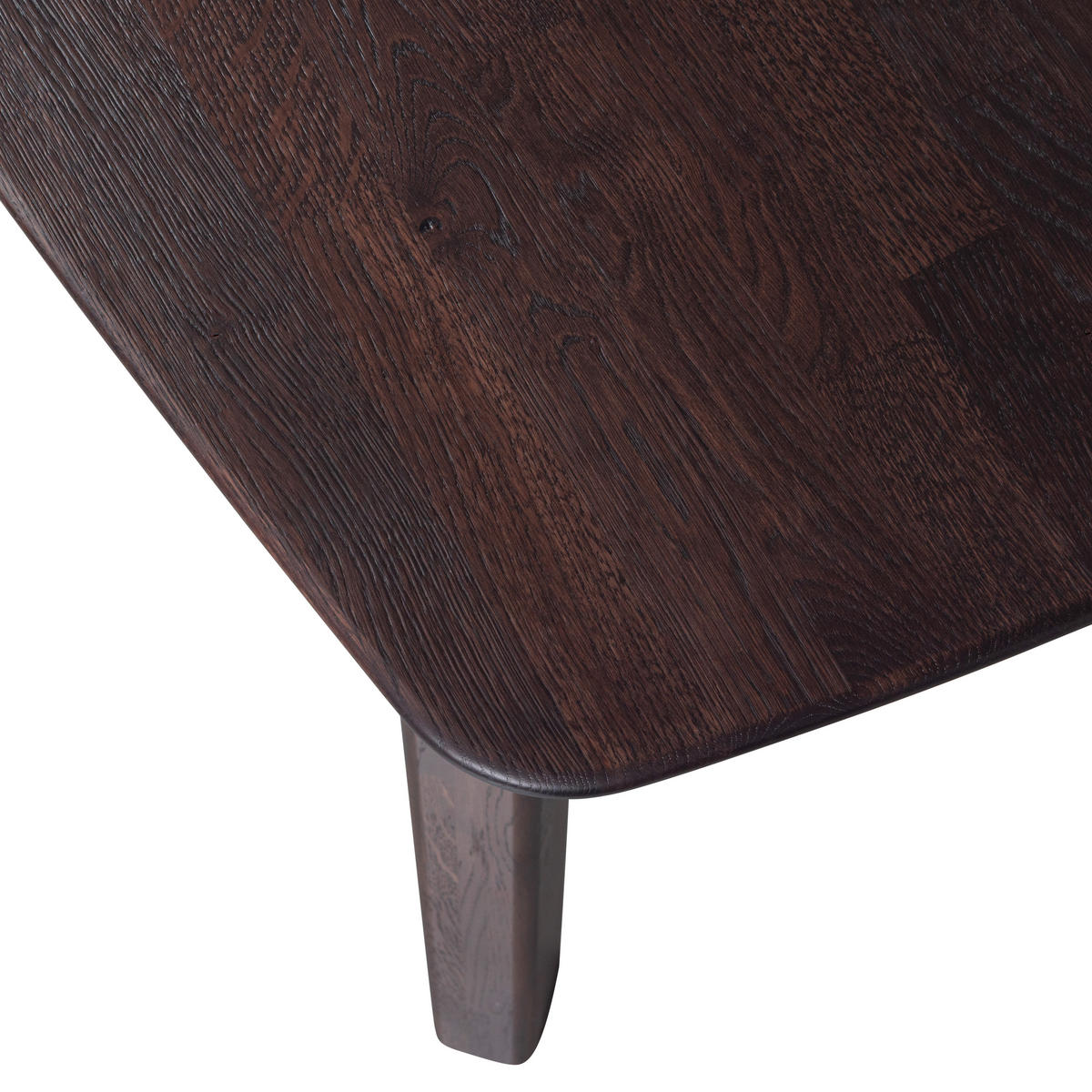 ESSTISCH Eiche oval Dunkelbraun  - Dunkelbraun, Design, Holz (180/100/74cm) - Livetastic