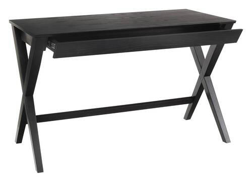 SCHREIBTISCH 120/60/75 cm  in Schwarz  - Schwarz, Trend, Holz/Holzwerkstoff (120/60/75cm) - MID.YOU