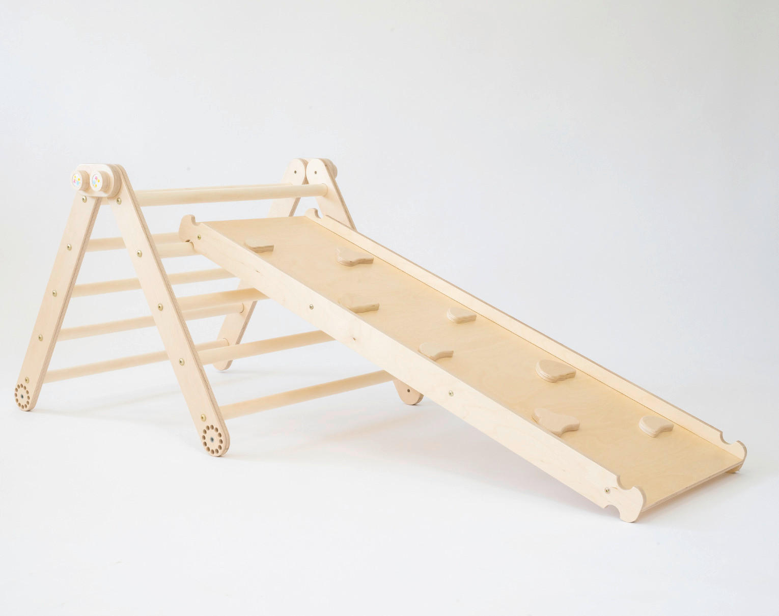 KLETTERDREIECK - Birkefarben, Basics, Holz (110/36/6cm) - CLIFF