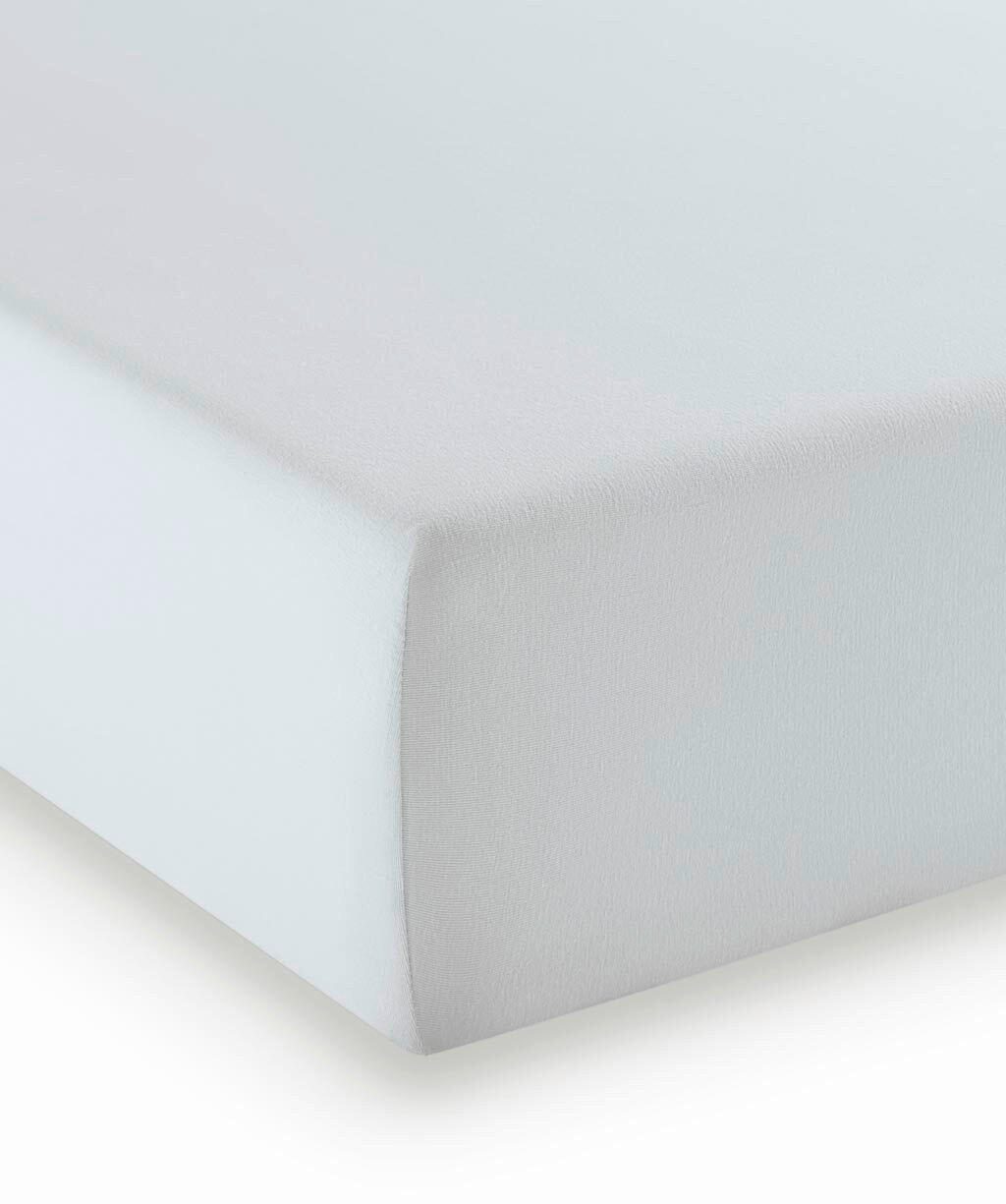 ELASTICKÉ PROSTĚRADLO, barvy stříbra, 120/200 cm - barvy stříbra, Basics, textil (120/200cm) - Fleuresse