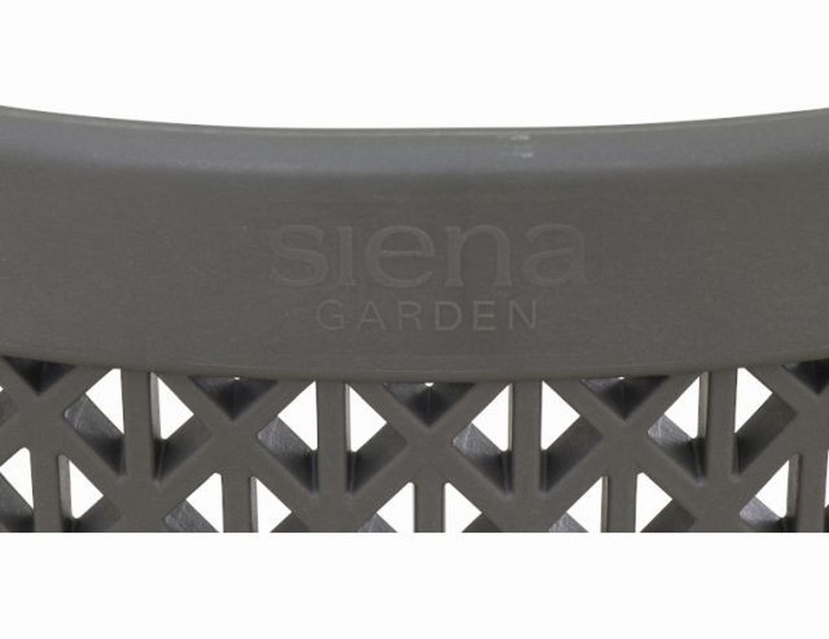 GARTENSTUHL-SET Grau  - Grau, Basics, Kunststoff (60/81/50cm) - Siena Garden