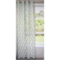ÖSENSCHAL halbtransparent 140/245 cm   - Grau, Design, Textil (140/245cm)
