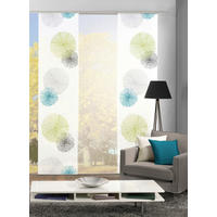 FLÄCHENVORHANG RAWLINS, 3-TLG.  3 Stück  blickdicht   60/245 cm  - Grün, Basics, Textil (60/245cm)