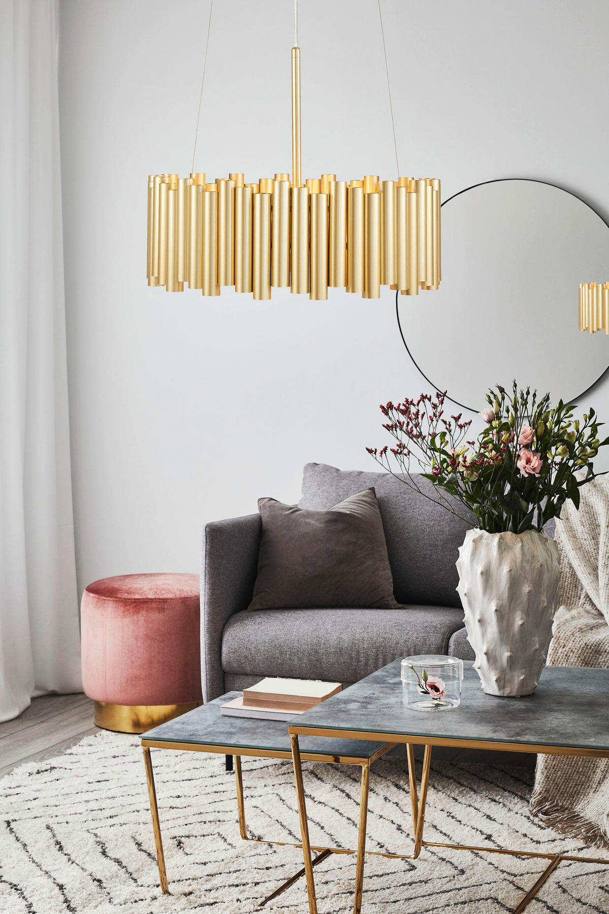 HÄNGELEUCHTE 52.5/19/52.5 cm  - Goldfarben, Basics (52.5/19/52.5cm) - Markslöjd