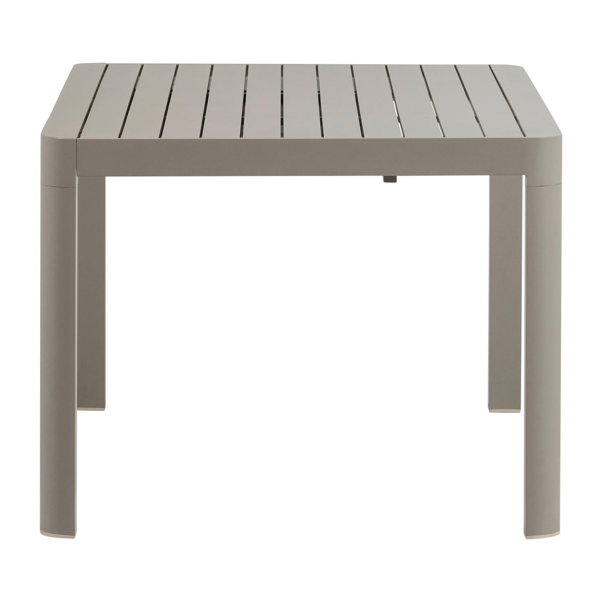 GARTENTISCH 97-150/150/76 cm Metall rechteckig  - Sandfarben, MODERN, Metall (97-150/150/76cm) - Livetastic