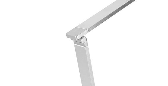 SCHREIBTISCHLEUCHTE - Alufarben, LIFESTYLE, Kunststoff/Metall (12,1/17,9/33cm) - Novel