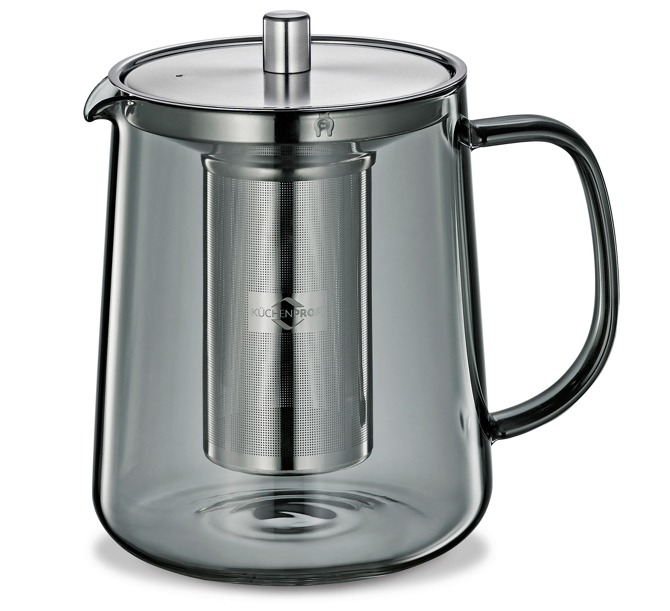 TEEKANNE ASSAM  - Grau, Basics, Glas (17,5/12/16cm) - KÜCHENPROFI