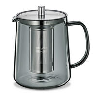 TEEKANNE ASSAM  - Grau, Basics, Glas (17,5/12/16cm) - KÜCHENPROFI