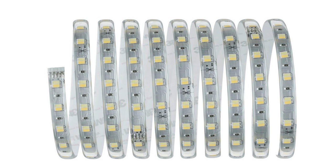 LED TRAKA Led-Strip Basis-Set  - bijela, Basics, plastika (1,25/300cm) - Paulmann