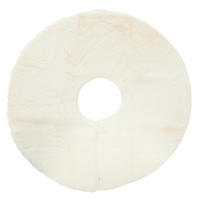 CHRISTBAUMDECKE Weiß  - Weiß, Basics, Kunststoff (90cm) - X-Mas