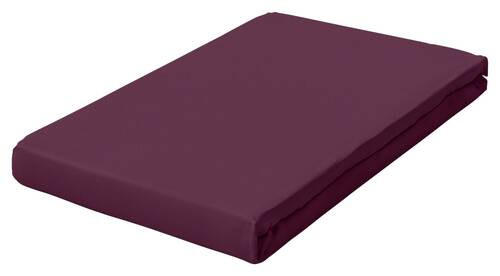 Schlafgut Boxspring-Spannleintuch Pure Beere 140-160x200-220 cm