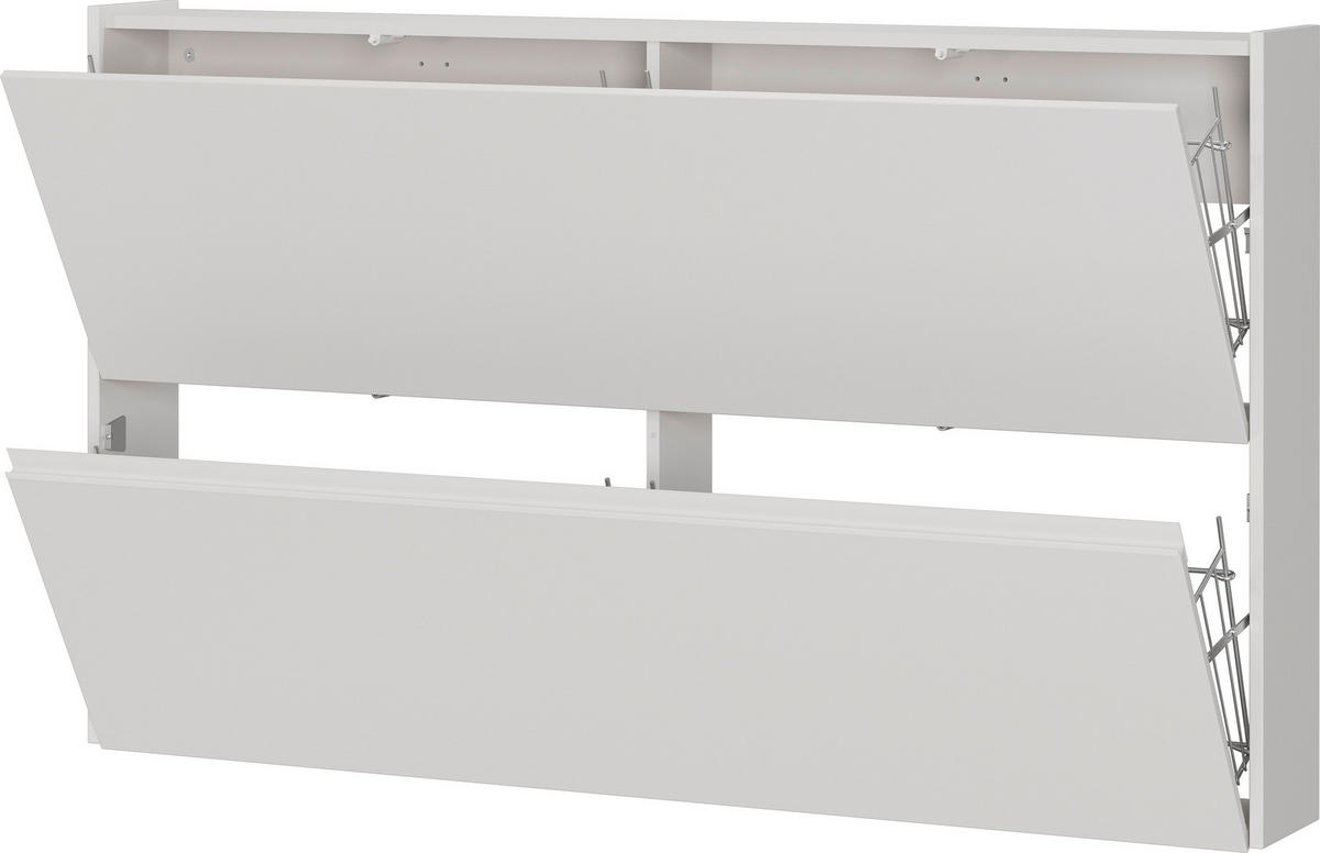 SCHUHSCHRANK  in 140/83/18 cm  - Kaschmir, Design, Holzwerkstoff/Metall (140/83/18cm) - Germania