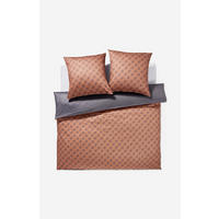 WENDEBETTWÄSCHE Makosatin 200/200 cm  - Braun/Kupferfarben, Design, Textil (200/200cm) - Joop!