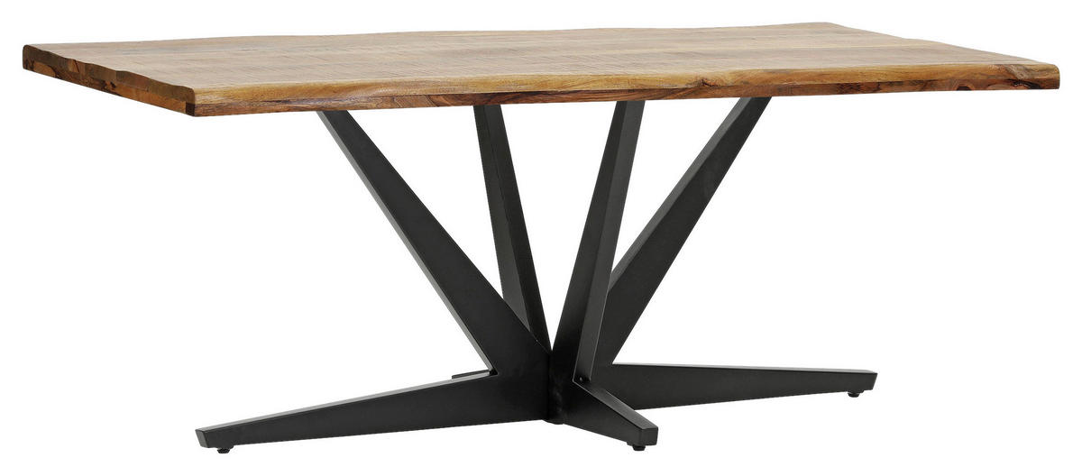 TISCHPLATTE Naturfarben   - Naturfarben, Design, Holz (200/100/5cm) - Landscape