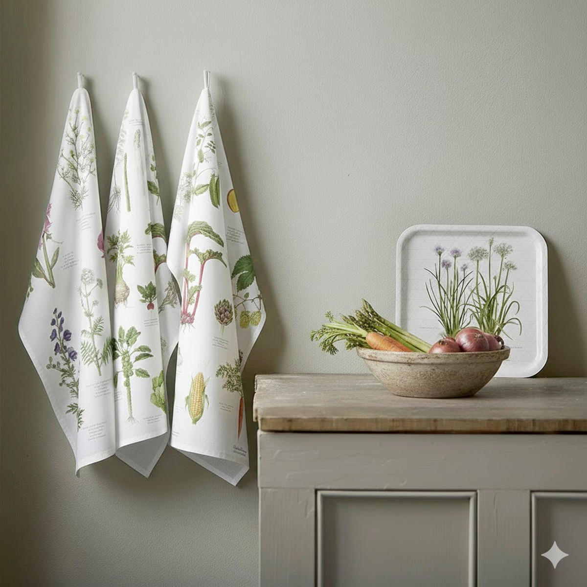 GESCHIRRTUCH-SET 3-teilig Multicolor  - Multicolor, Basics, Textil (50/70cm)