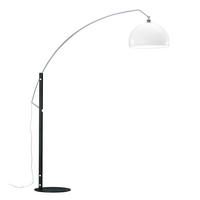 BOGENLEUCHTE 170/40/190 cm    - Chromfarben/Schwarz, Design, Kunststoff/Metall (170/40/190cm) - Helestra