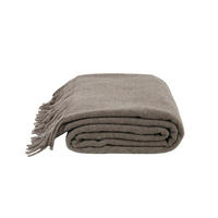 WOHNDECKE zoeppritz since 1828 140/190 cm  - Hellbraun/Haselnussfarben, KONVENTIONELL, Textil (140/190cm) - Zoeppritz