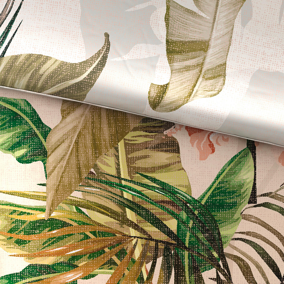 BETTWÄSCHE Satin 135/200 cm  - Grün, Basics, Textil (135/200cm) - Novel