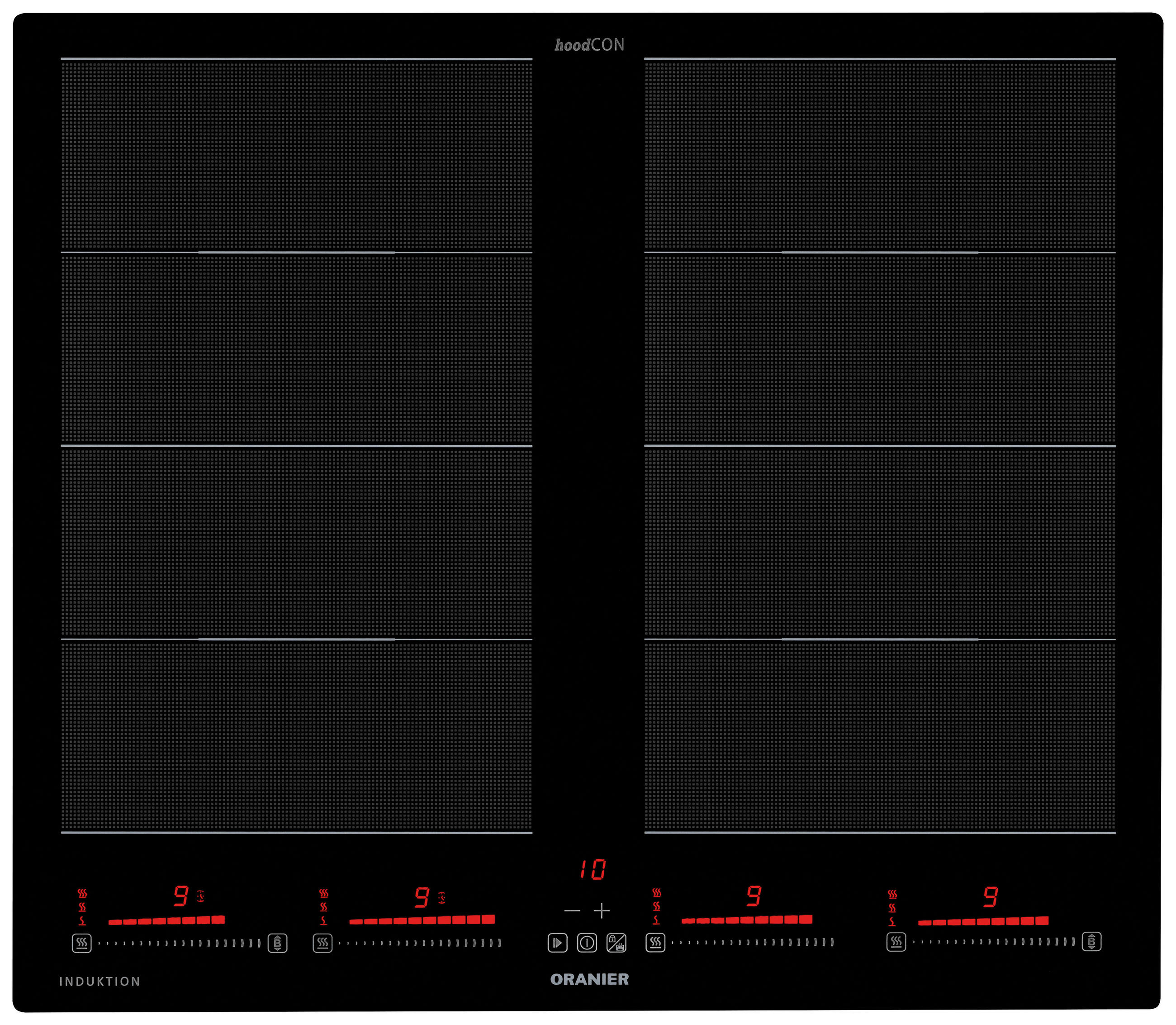 INDUKTIONSKOCHFELD FLI660  - Schwarz, Basics, Glas (55,0/52,0/5,5cm) - Oranier