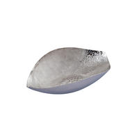 DEKOSCHALE - Nickelfarben, Design, Metall (30/20/7cm) - Ambia Home