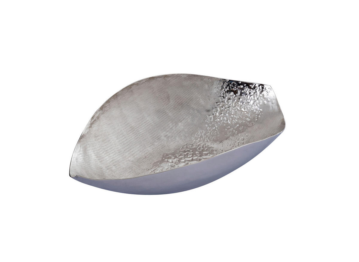DEKOSCHALE - Nickelfarben, Design, Metall (30/20/7cm) - Ambia Home