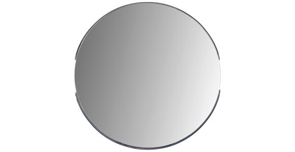 WANDSPIEGEL Nickelfarben  - Nickelfarben, Trend, Glas/Metall (40/40/3,5cm) - Carryhome