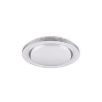 LED-DECKENLEUCHTE Atria 48/7,5 cm   - Weiß, Basics, Kunststoff (48/7,5cm)