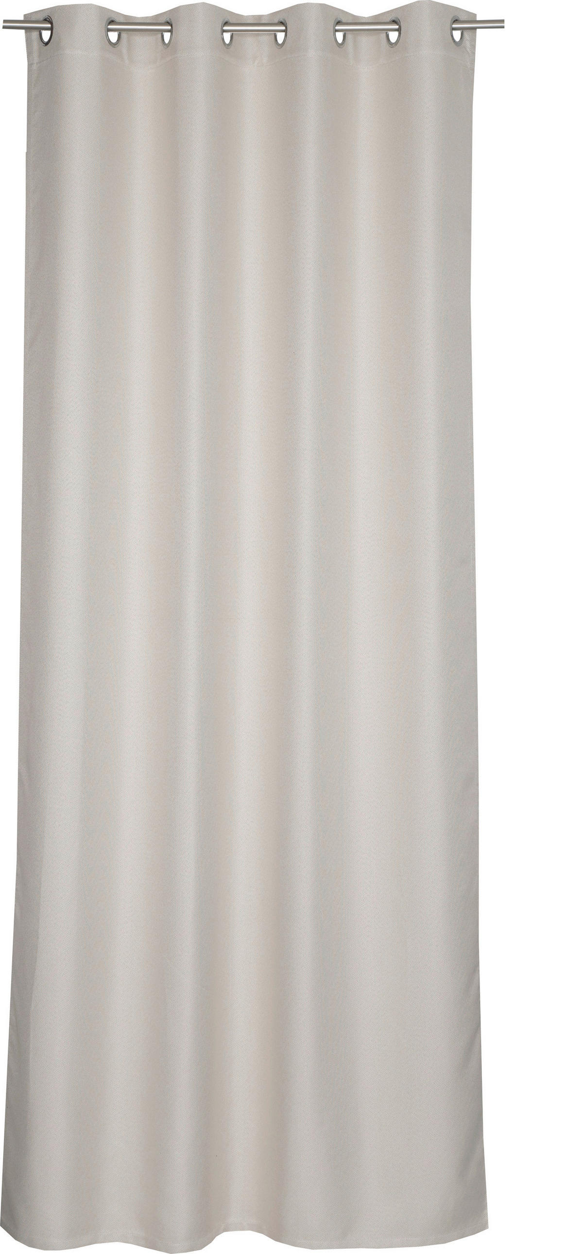 ZÁVĚS S OČKY, zatemnění, 140/250 cm - béžová, Basics, textil (140/250cm) - Schöner Wohnen