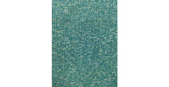 STUHL in Eisen Mikrofaser Metall, Textil - Türkis/Schwarz, Design, Textil/Metall (49/89,5/65cm) - Novel
