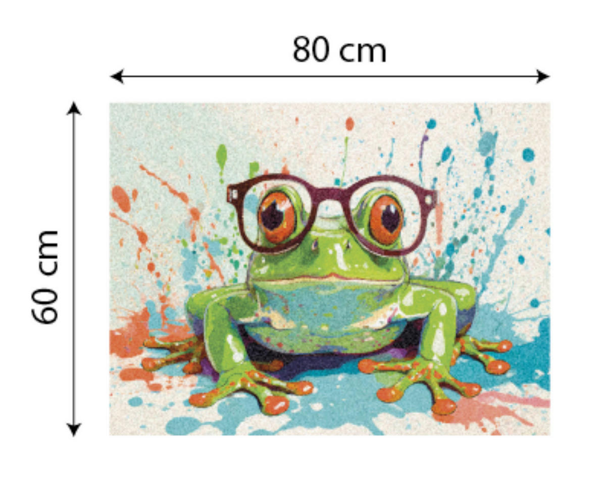 SZENNYFOGÓ SZŐNYEG - Basics, műanyag (80/60cm)