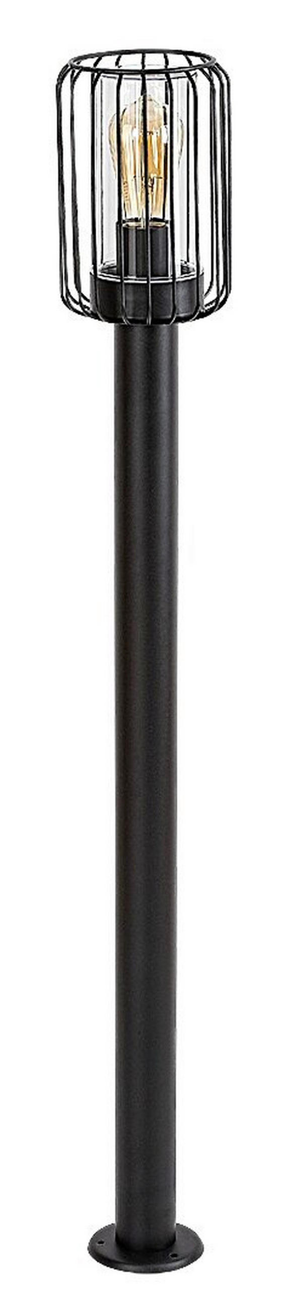 SVJETILJKA PODNA VANJSKA TARPA  - prozirno/crna, Basics, metal/plastika (13,5/100cm)