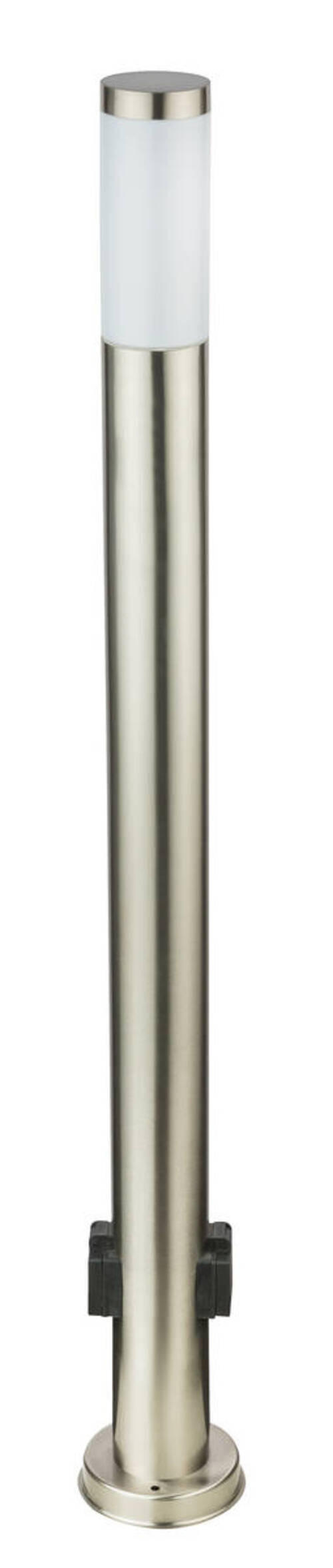 PODNA SVJETILJKA VANJSKA - boje oplemenjenog čelika/opalna, Design, metal/plastika (13,1/110cm) - Globo