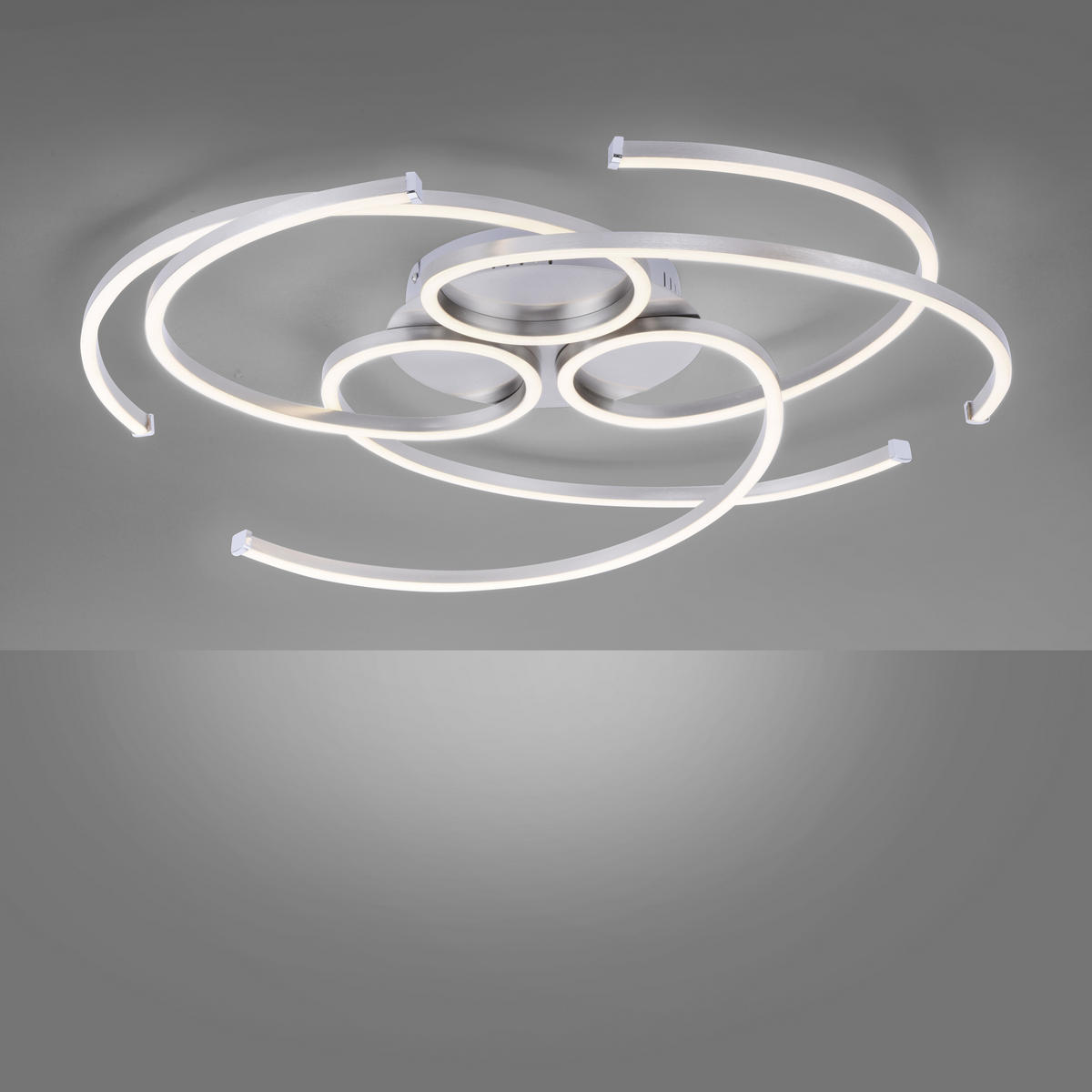 TAKLAMPA 37 W 70/63/10 cm  - silver, Design, metall (70/63/10cm)