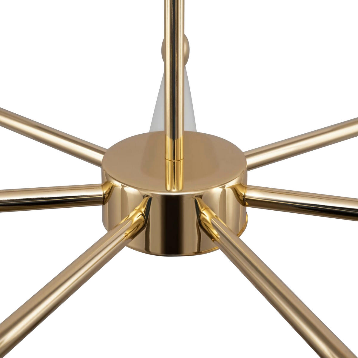 KRONLEUCHTER 91/32/91 cm   - Goldfarben/Weiß, Basics, Metall (91/32/91cm) - MAYTONI