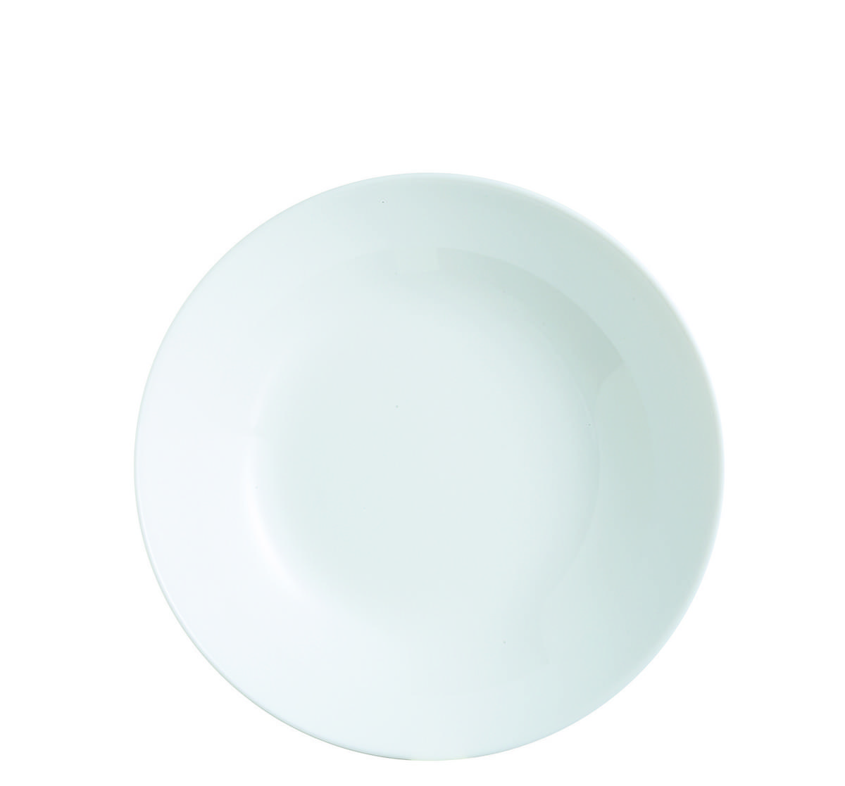 HLBOKÝ TANIER sklo 20 cm - biela, Konventionell, sklo (20cm) - Boxxx
