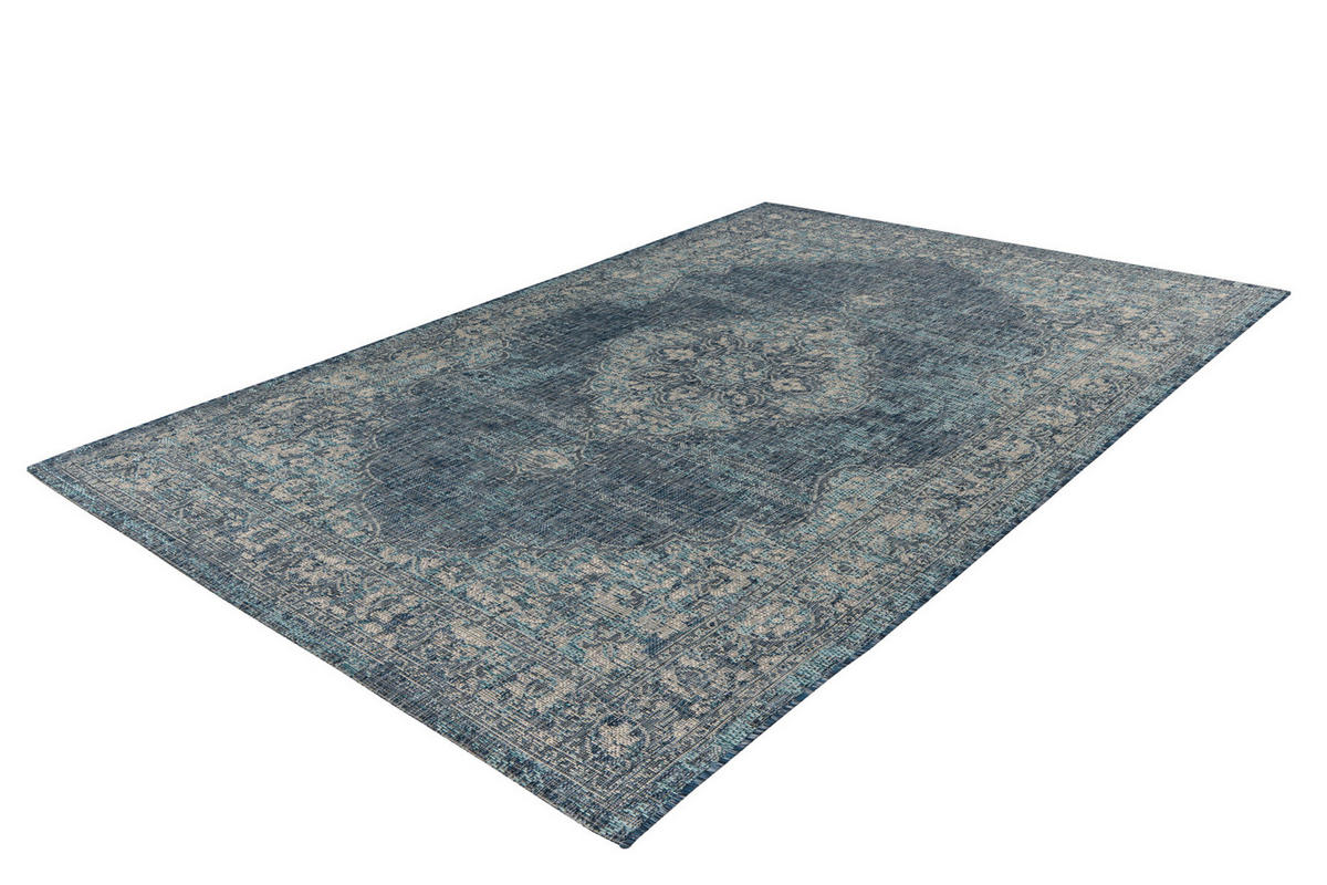 OUTDOORTEPPICH 80/150 cm My Nordic  - Blau/Grau, Design, Textil (80/150cm) - Novel