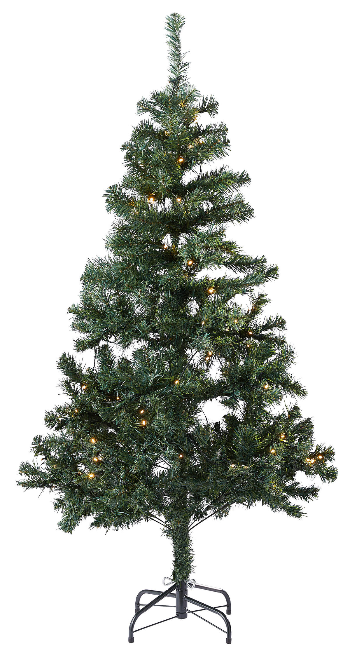 WEIHNACHTSBAUM 120 cm  - Grün, KONVENTIONELL, Kunststoff/Metall (120cm)