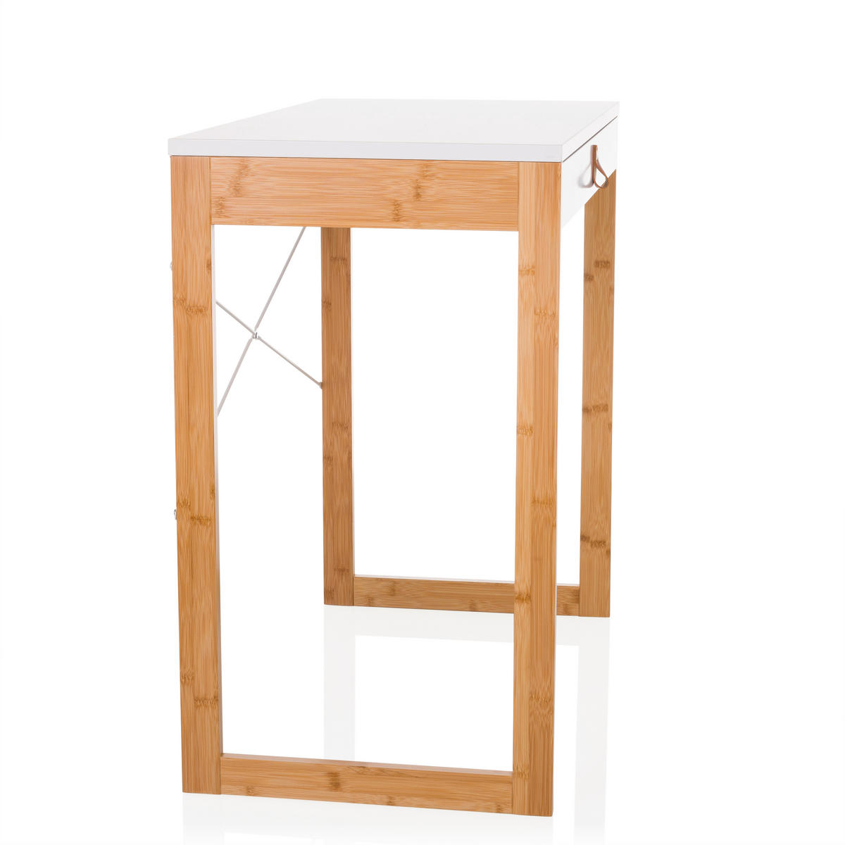 SKRIVBORD 80/75/42 cm  i vit  - vit, Modern, trämaterial/trä (80/75/42cm) - MID.YOU