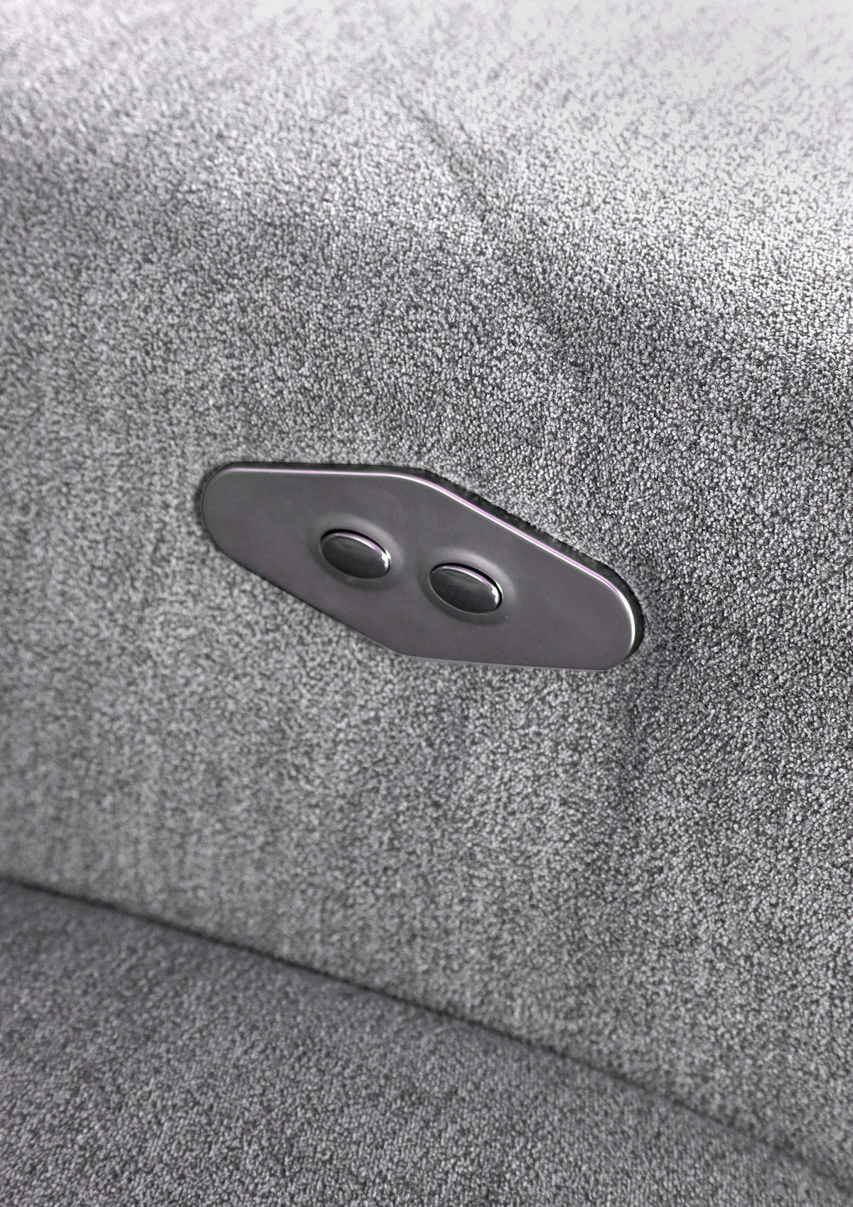 ECKSOFA Hellgrau Flachgewebe  - Hellgrau/Schwarz, KONVENTIONELL, Textil/Metall (205/300cm) - Carryhome