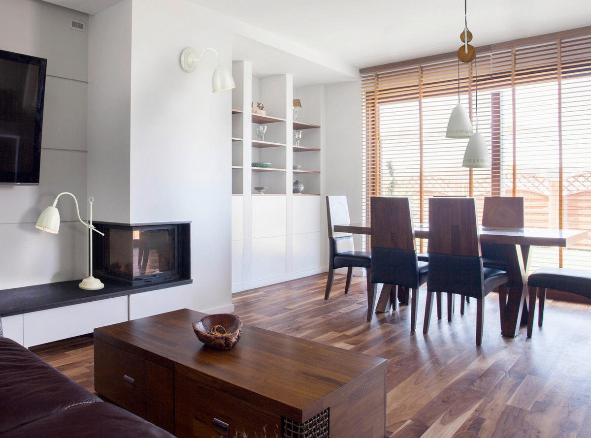 HÄNGELEUCHTE Jaipur 21/110 cm   - Weiß, KONVENTIONELL, Holz/Metall (21/110cm) - Näve