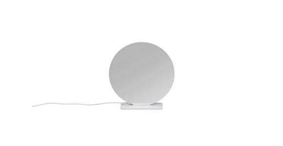 LED-DEKOLEUCHTE Football 23/24 cm  - Weiß, LIFESTYLE, Kunststoff/Metall (23/24cm) - Novel