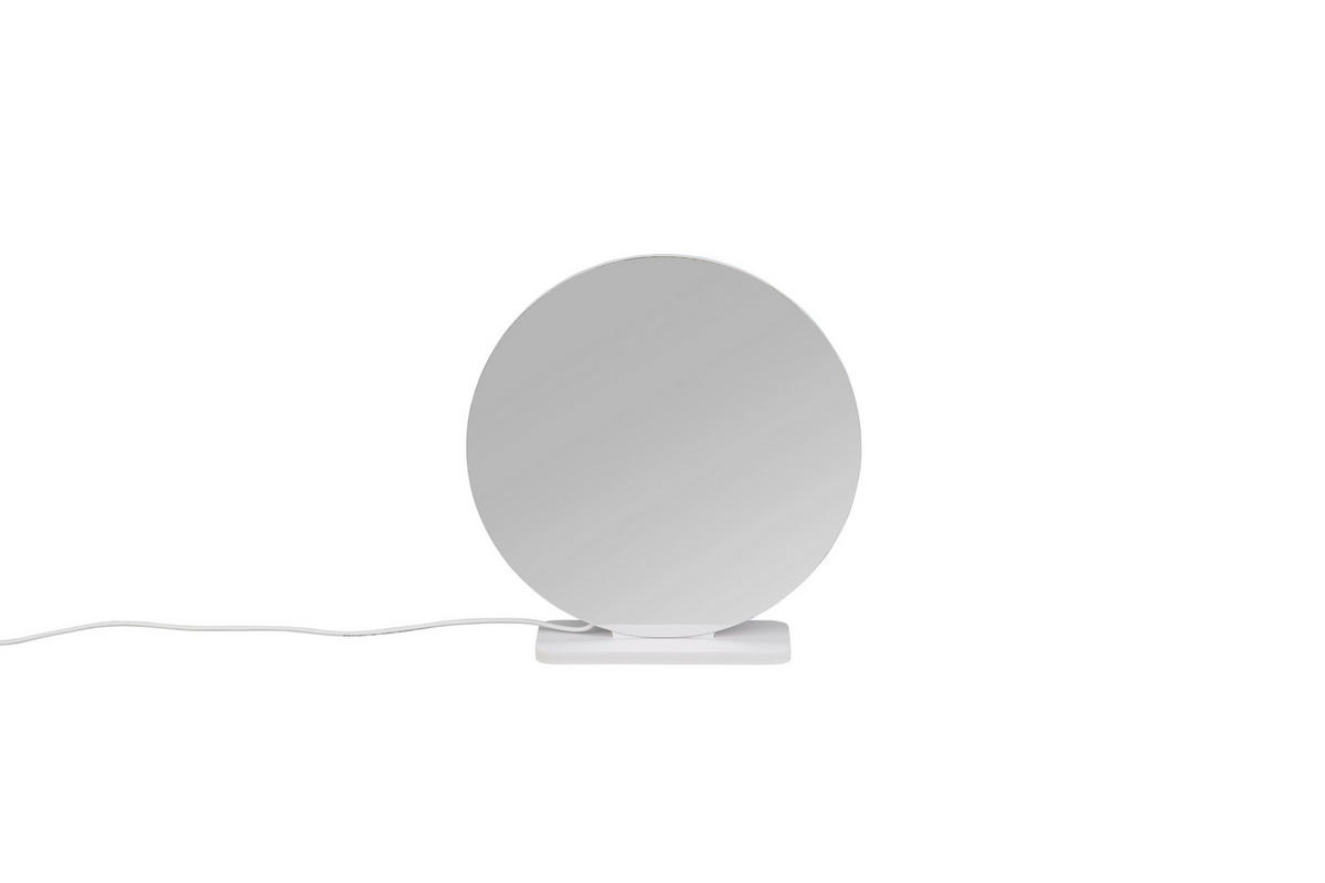 LED-DEKOLEUCHTE Football 23/24 cm  - Weiß, LIFESTYLE, Kunststoff/Metall (23/24cm) - Novel