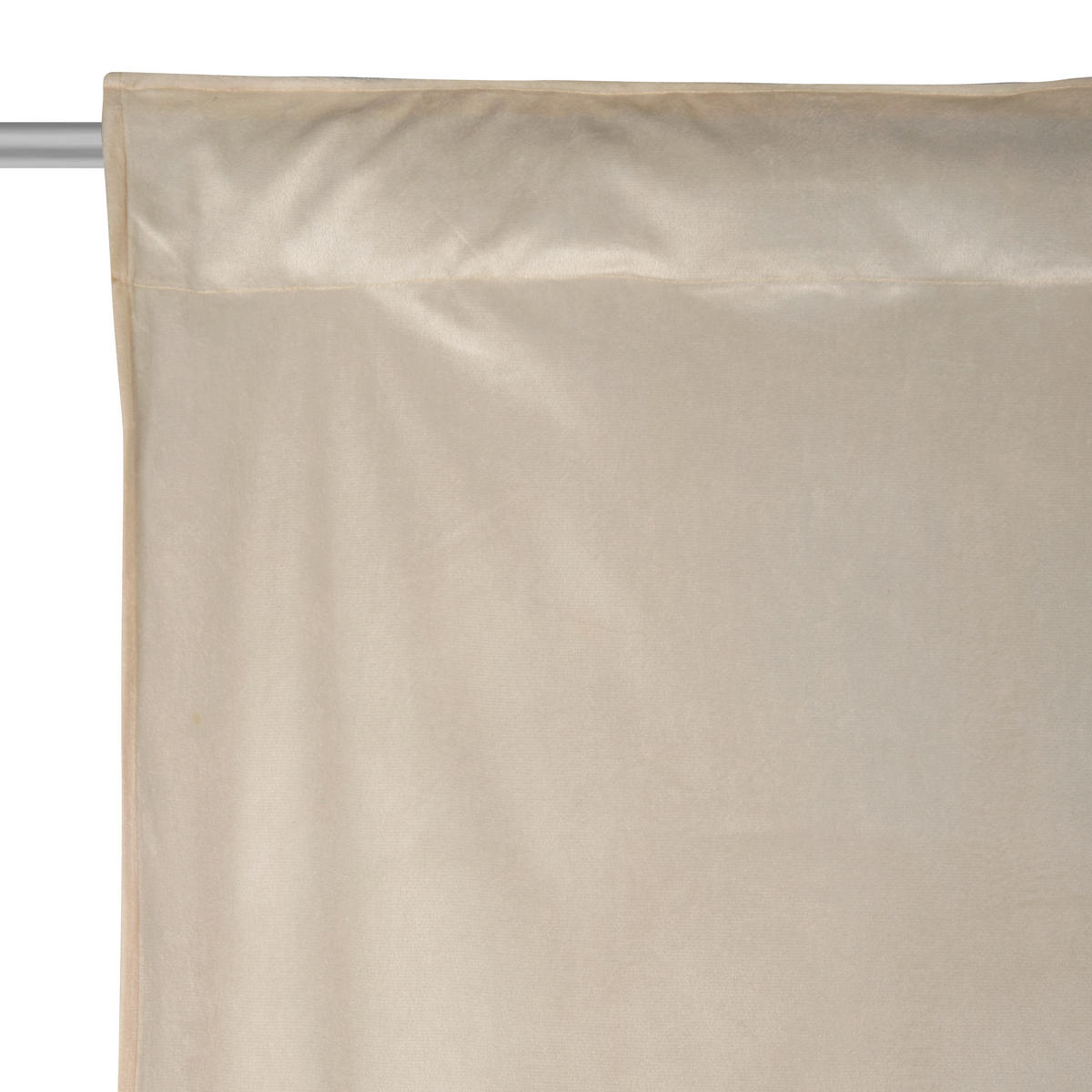 FERTIGVORHANG  blickdicht   135/245 cm  - Taupe, Basics, Textil (135/245cm) - Esposa